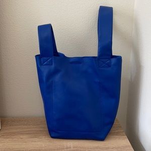 Theory Small Leather Bucket Bag